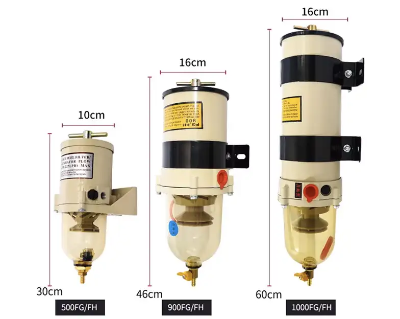 انواع فیلتر آبگیر سوخت