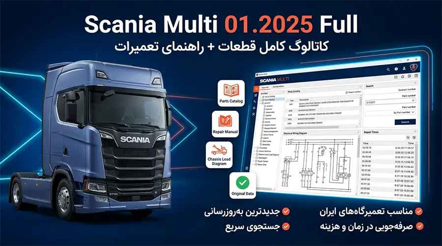 نرم افزار مولتی اسکانیا 2025